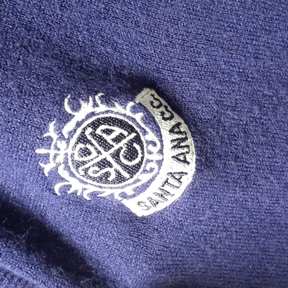 Mark Scot Collection Vintage Blue V-Neck Golf Vest, Size XL - Picture 4 of 8